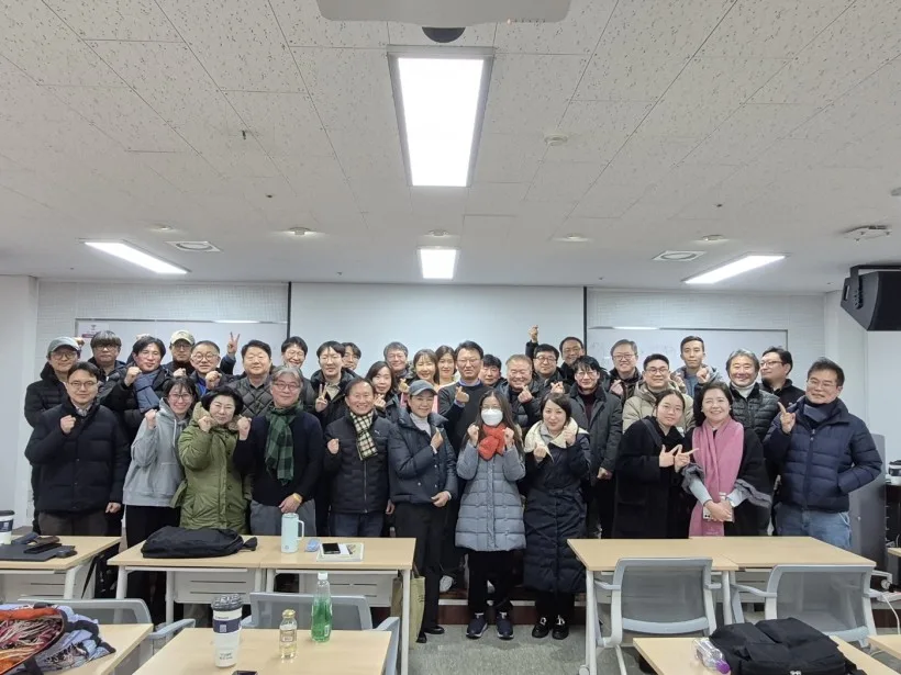 34기 기초반 수강생 단체 사진